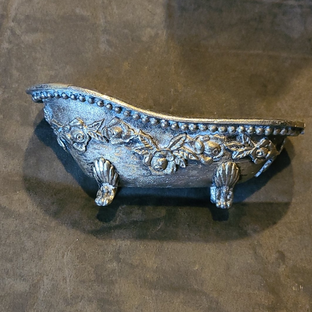 Antique Miniature Elegant Claw Foot Tub